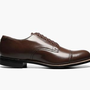 : New mens Stacy Adams Madison Brown sz 13 D medium dress shoes